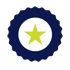 Medal Blue - Lime