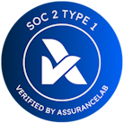 SOC 2 Type 1 compliance verified by AssuranceLab